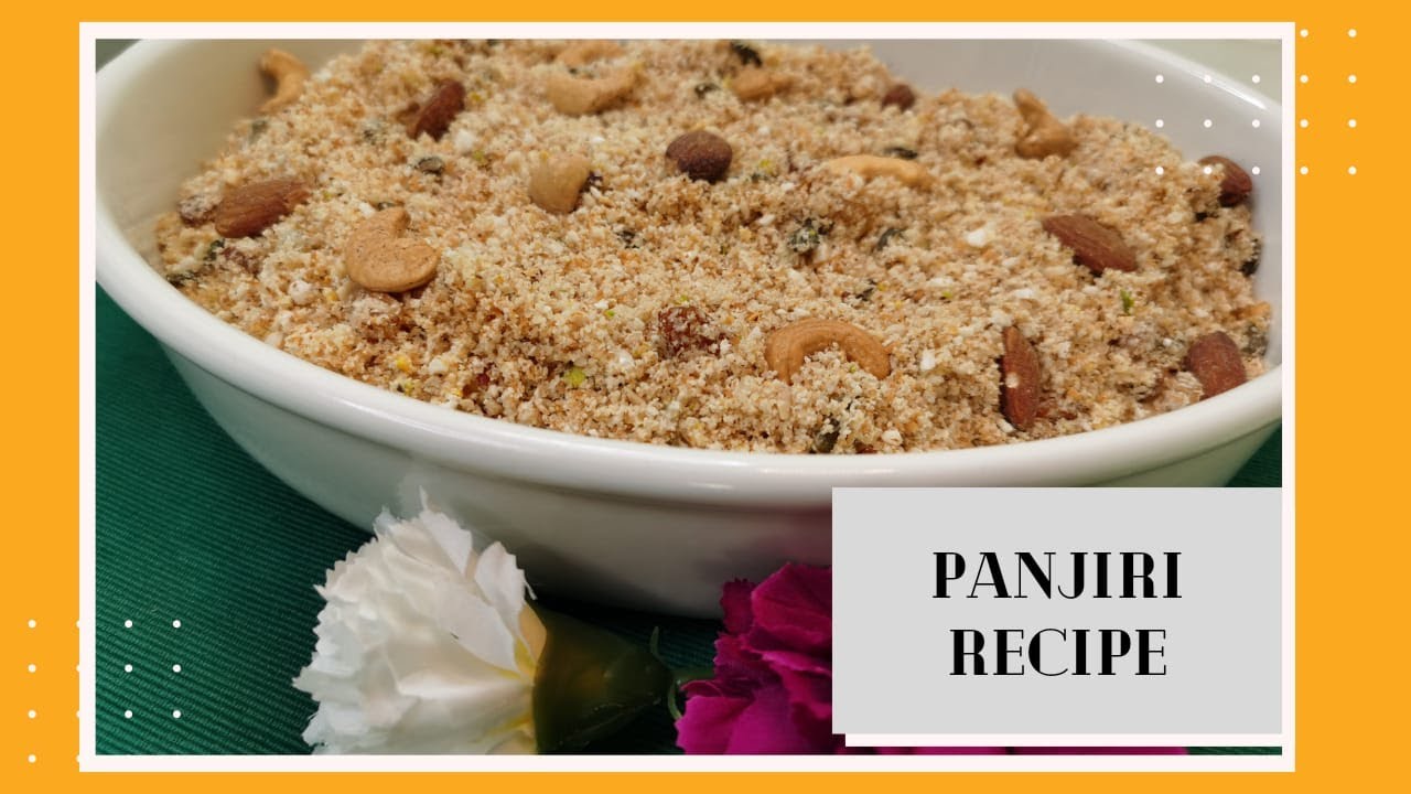 How to make panjiri at home | Nutritional suppliment recipe