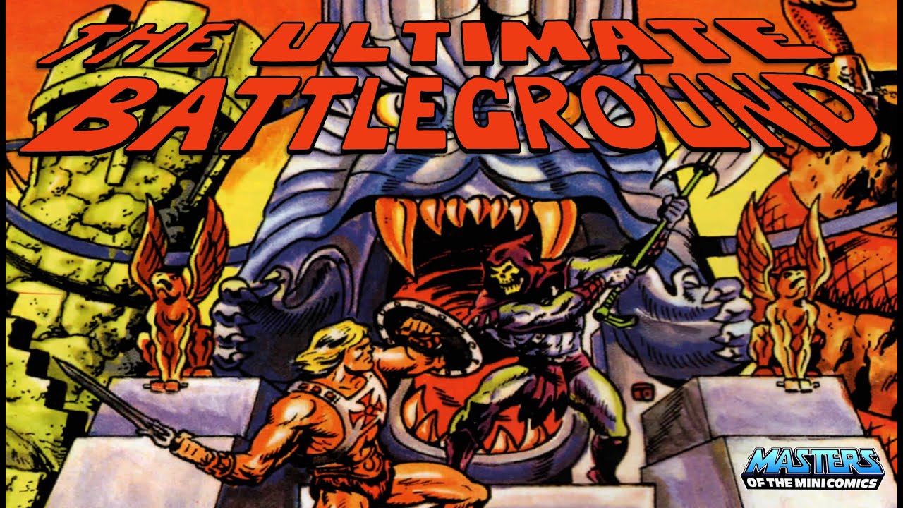 Masters of the Universe – “The Ultimate Battleground” 1986 minicomic narrated like an 80s cartoon!