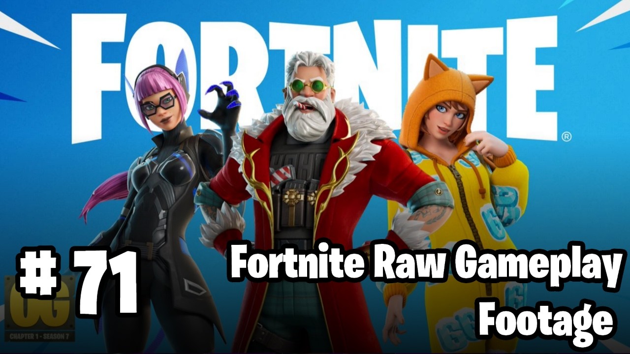 Fortnite OG: Season 7 - Random Gameplay 71  (No Commentary)