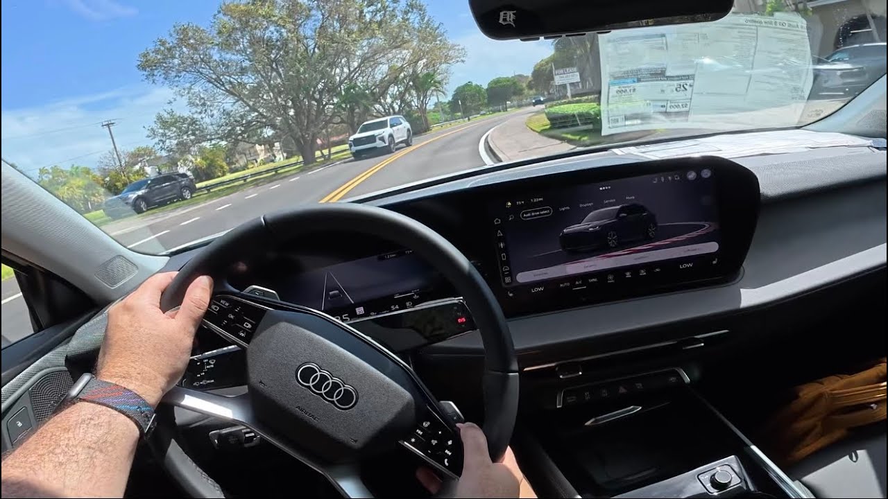 Впечатления от вождения Audi Q3 S-Line 2026 года (вид от первого лица). Внесла ли Audi какие-либо...