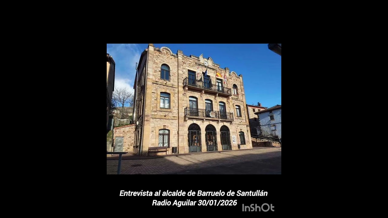 Entrevista al alcalde de Barruelo de Santullán, en Radio Aguilar FM , el 30/01/2026. 
