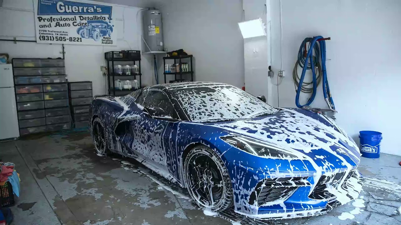 2021 Corvette Guerra's Professional Auto Detailing