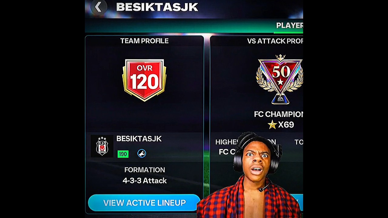 BEST TEAM OVR 120 ☠️🔥 #eafc24 #fifamobile #fifa #fifa23 #eafc #shorts