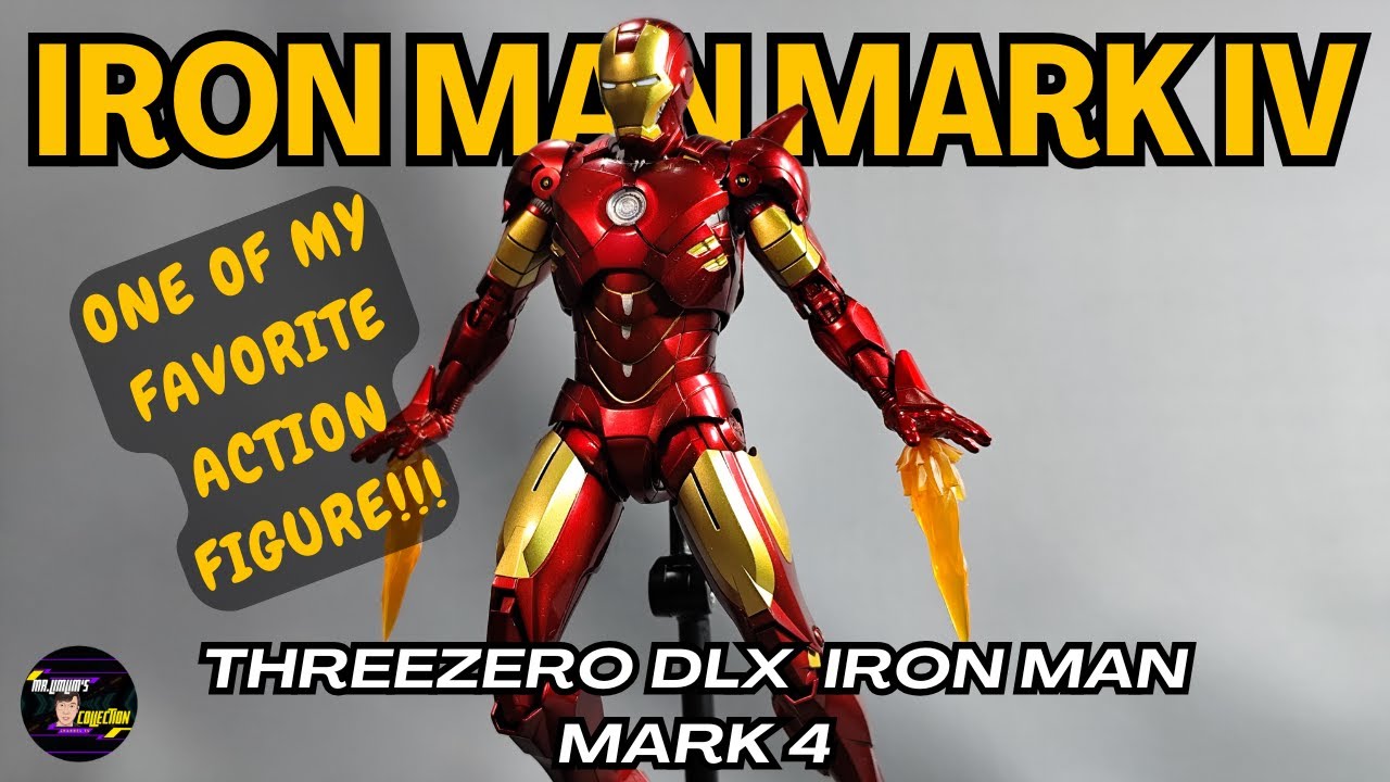 Threezero&nbsp;DLX&nbsp;Iron&nbsp;Man&nbsp;Mark 4&nbsp;IV | FIRST LOOK FOR UNBOXING MK4!!