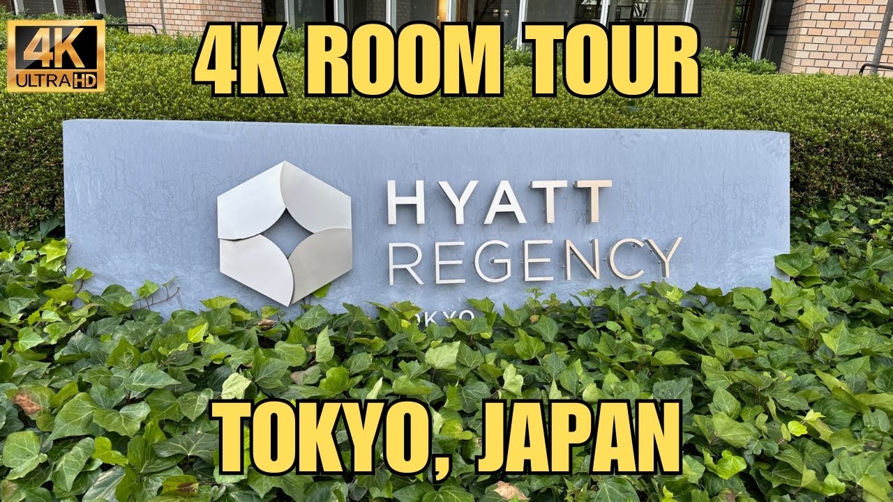 Hyatt Regency Tokyo hotel room tour - great location in Shinjuku - Tokyo, Japan! #japan 4k HDR