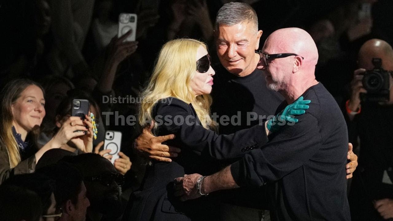 Madonna steals the spotlight at Dolce & Gabbana