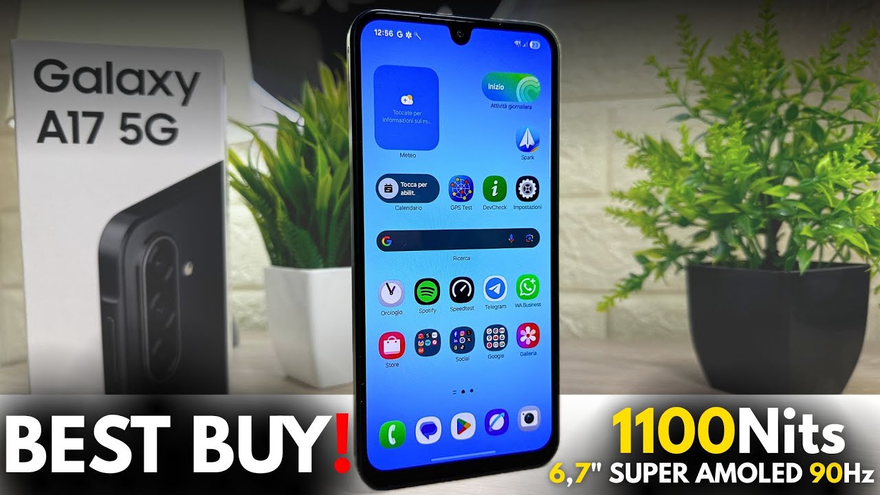Samsung Galaxy A17 5G Unboxing - Nuovo Candidato BEST BUY SOTTO I 200€!