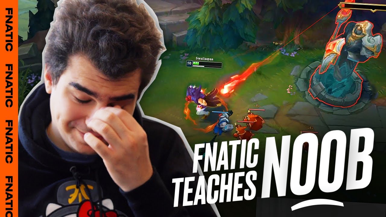 Bwipo coaches noob how to get out of Silver! | Fnatic Teaches Noob Ep4