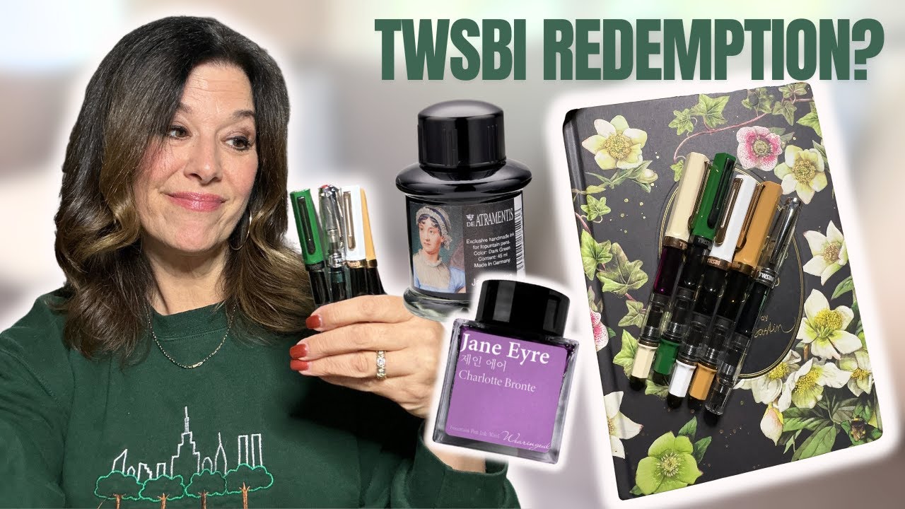 Моя коллекция перьевых ручек TWSBI и чернила, вдохновлённые литературой: Бронте и Остин