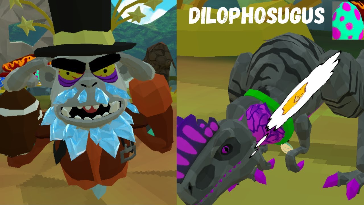 THE NEW DILOPHOSUGUS DINO IN UG IS INSANE!