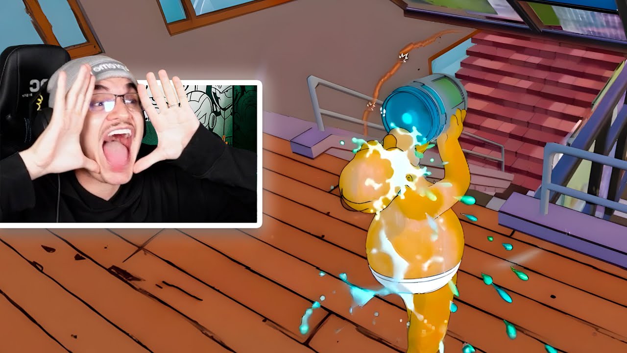 CAIOX VIROU O HOMER SIMPSON NO FORTNITE!!!