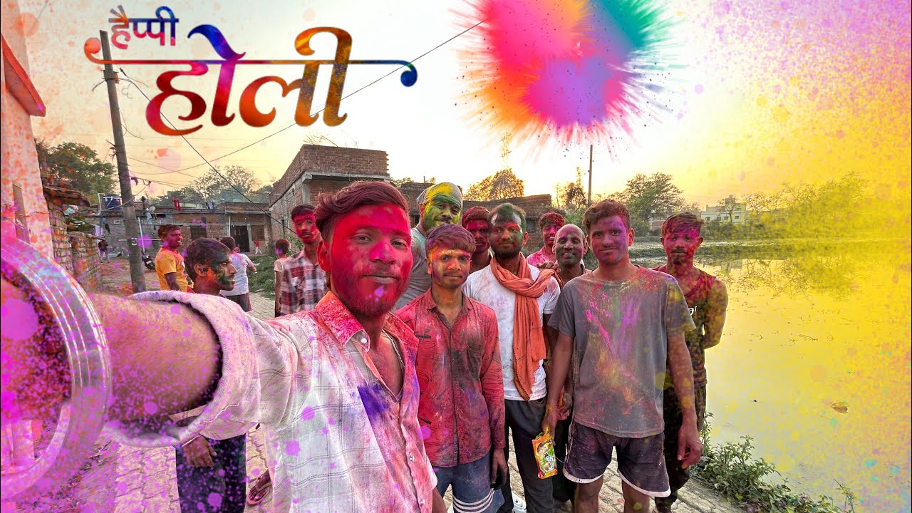 Happy Holi vlog 😍😍