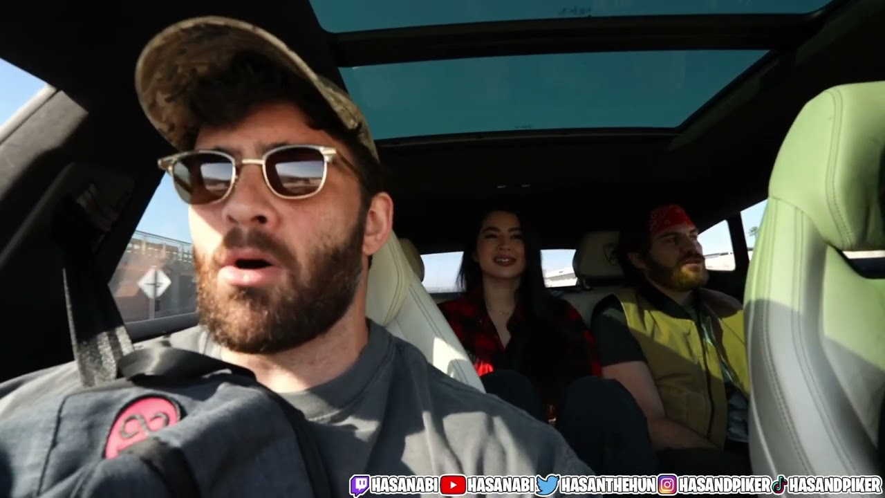 HasanAbi December 8, 2023 – IRL BLACKSMITHING w/ Valkyrae, Will Neff & Caroline Kwan