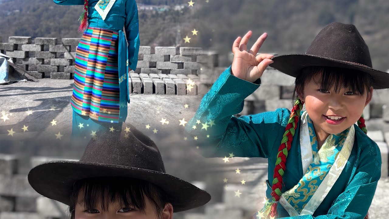 New Tibetan dance by : Baby Dolma  #tibetandance #tibetanmusic #tibetan 