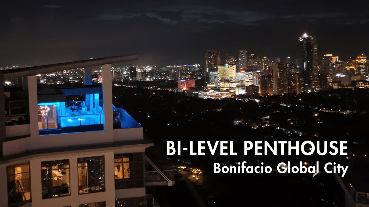 A Stunning Bi-Level Penthouse for Sale in Bonifacio Global City