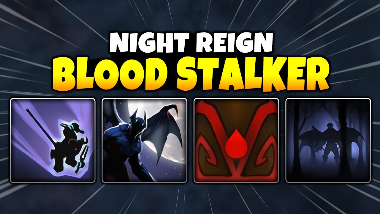 Blood Stalker BLINK STRIKE + HUNTER IN THE NIGHT + THIRST | Ability Draft