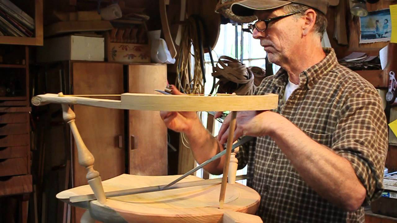 Curtis Buchanan - 33. Tapering the Arm Support Holes in the Arm Rail