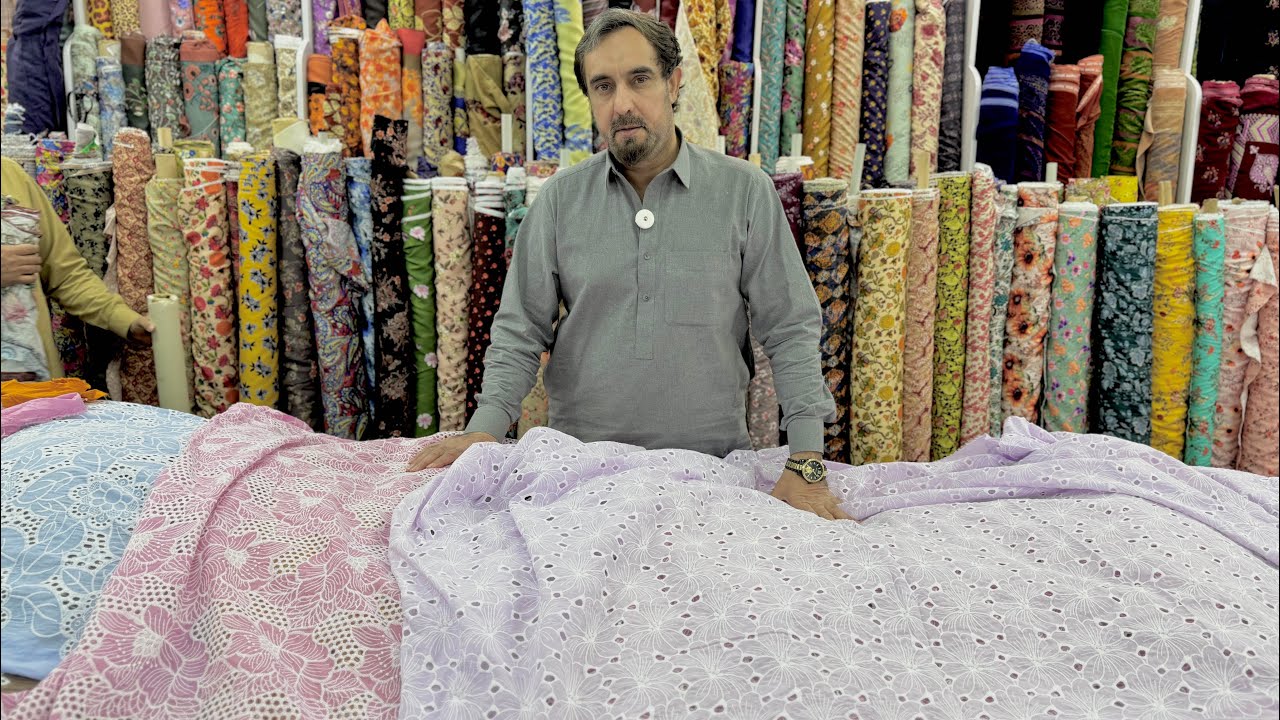 Shadeed nayab latest 2025 orignal cutwork chiken lawn shirts order now 03249386878
