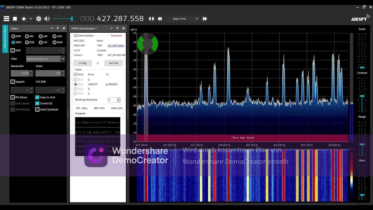 TETRA Demodulator SDR-Sharp RTL-SDR.COM