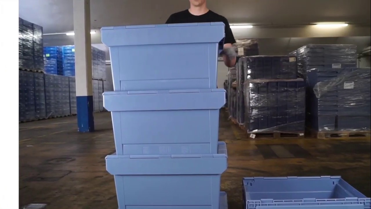 Cajas MB de BITO, apilables y encajables