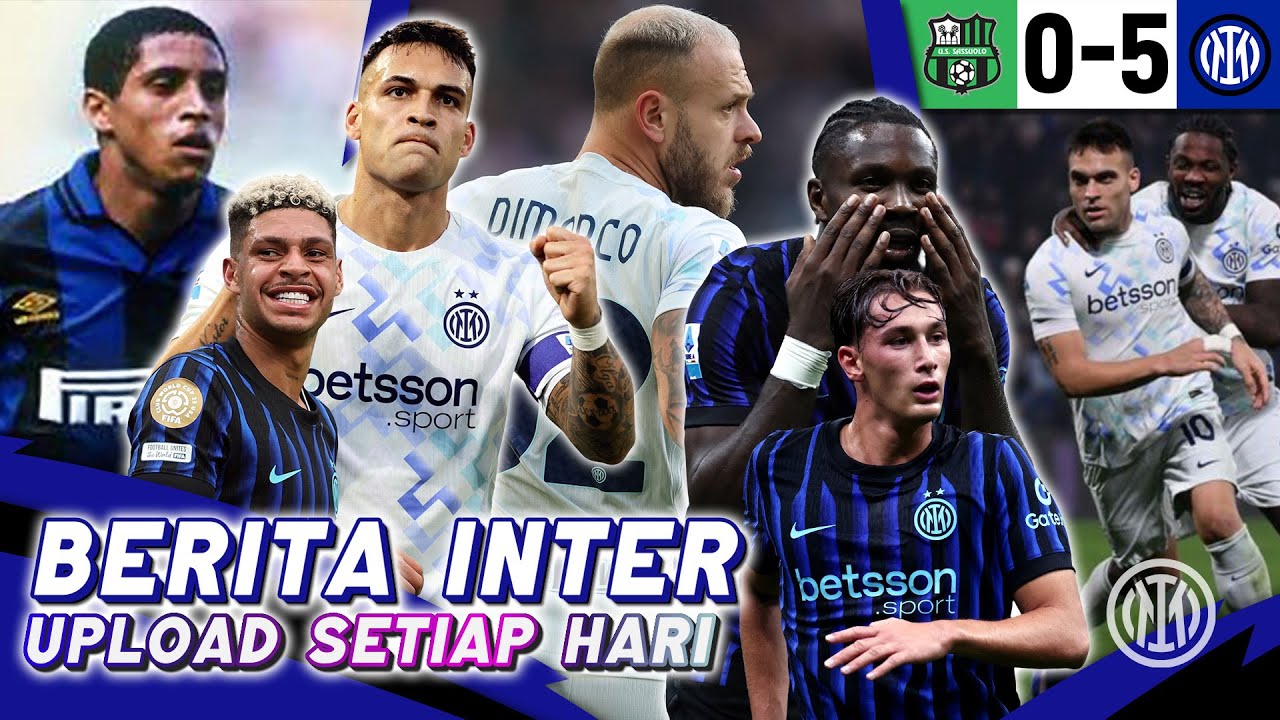 💙BERITA INTER❗️5-0💥INTER MENGGILA🔥LAUTARO CATATKAN SEJARAH🎯FEDERICO MONSTER👿ALARM UNTUK SERIE A🚨💙