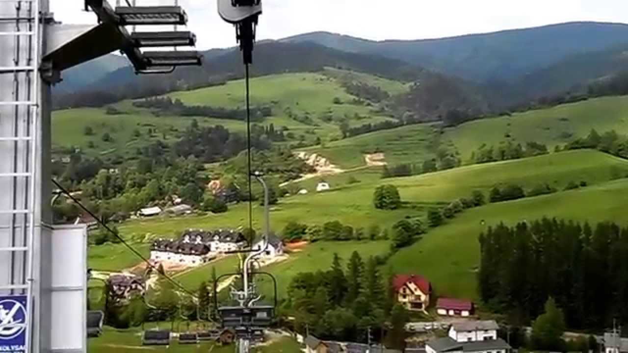 Szczawnica Jaworki-Homole - Stok narciarski - wyciąg krzesełkowy