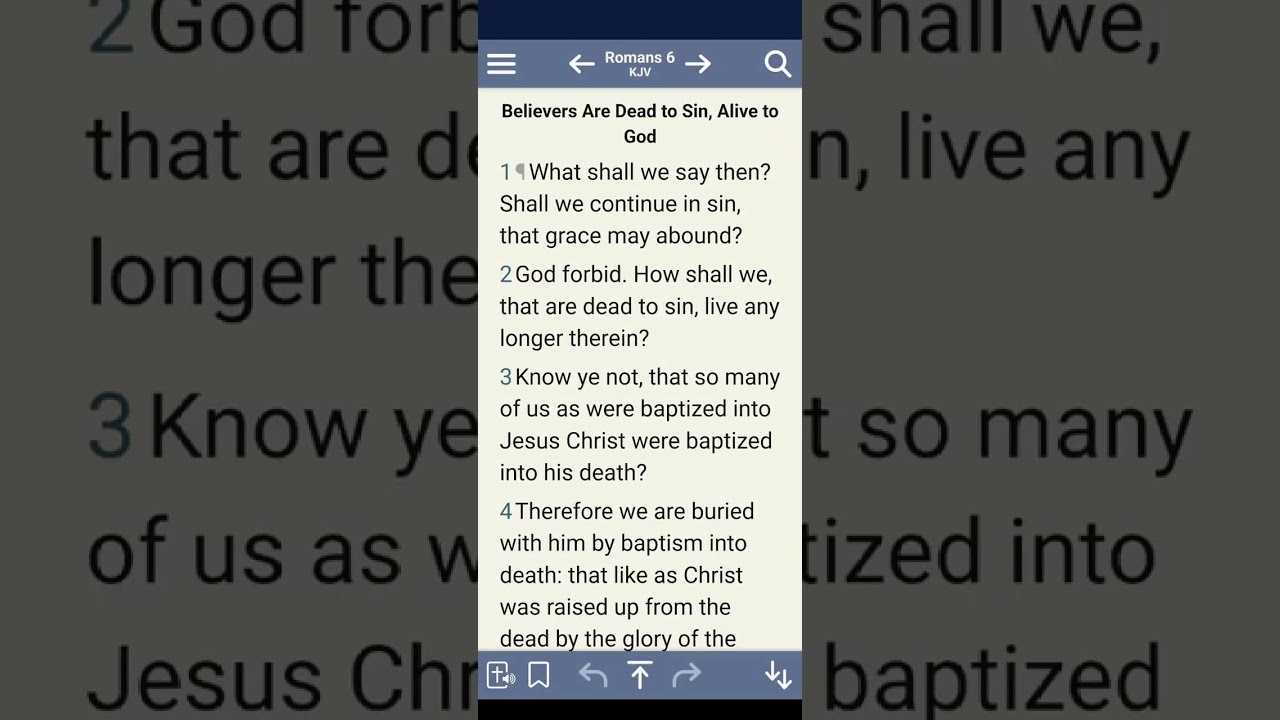 learning Christ for Romans 6