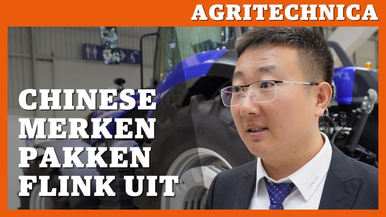 Chinese merken pakken flink uit op Agritechnica