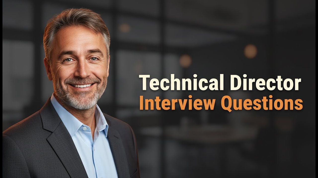 Типичные вопросы на собеседовании на должность технического директора [Лучшие ответы и советы]