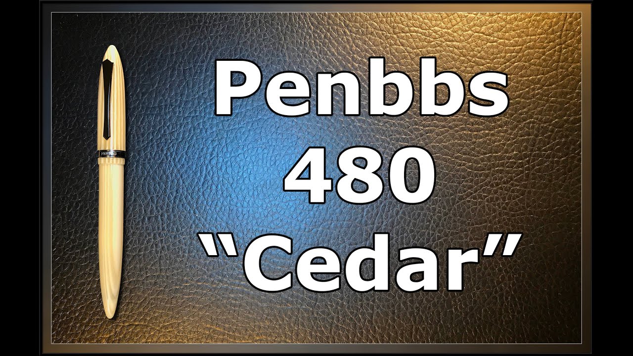 Penbbs 480 Cedar Fountain Pen Unboxing and Review