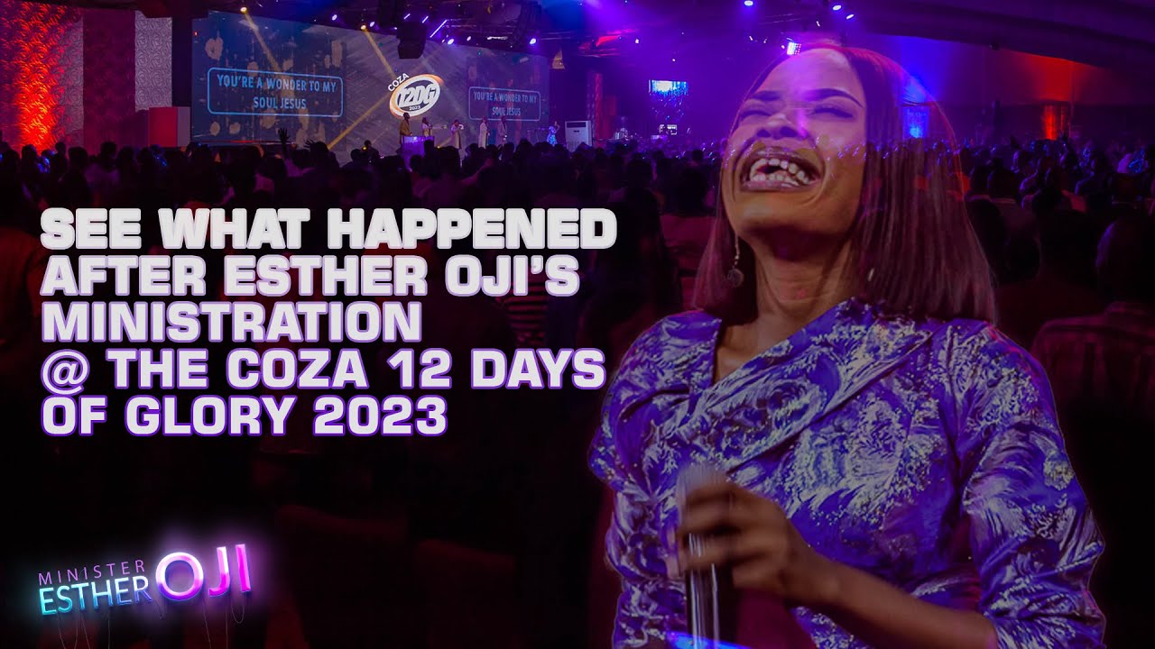 Minister Esther Oji Live Performance at the COZA 12DG 2023
