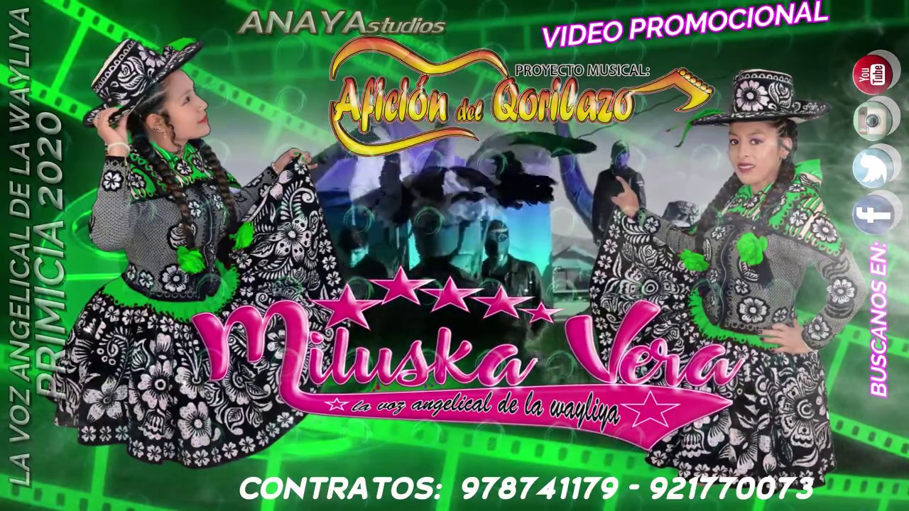 MILUSKA VERA -LA VOZ ANGELICAL - WAYLIYA PRIMICIA 2020 - ANAYA PRODUCCIONES