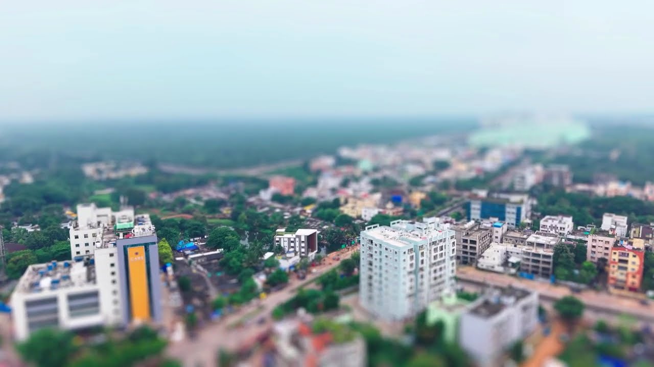 Miniature | Bhubaneswar | Drone shot