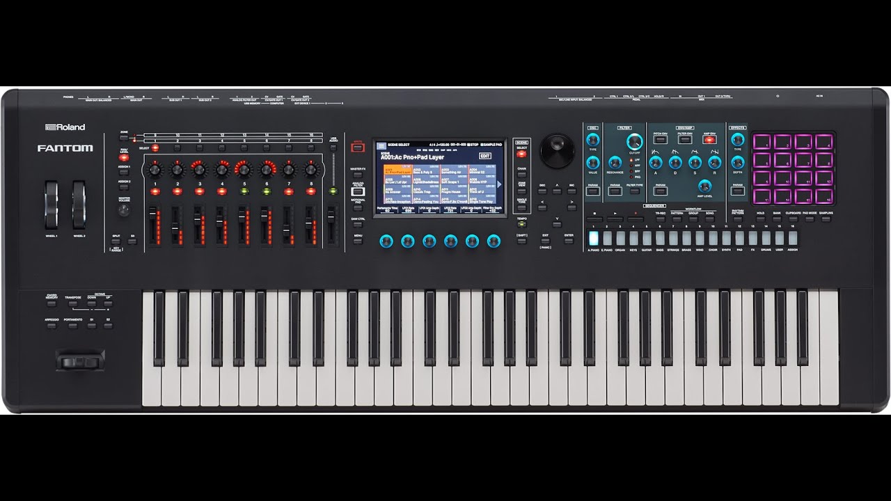 Maniac Full Cover on Roland Fantom