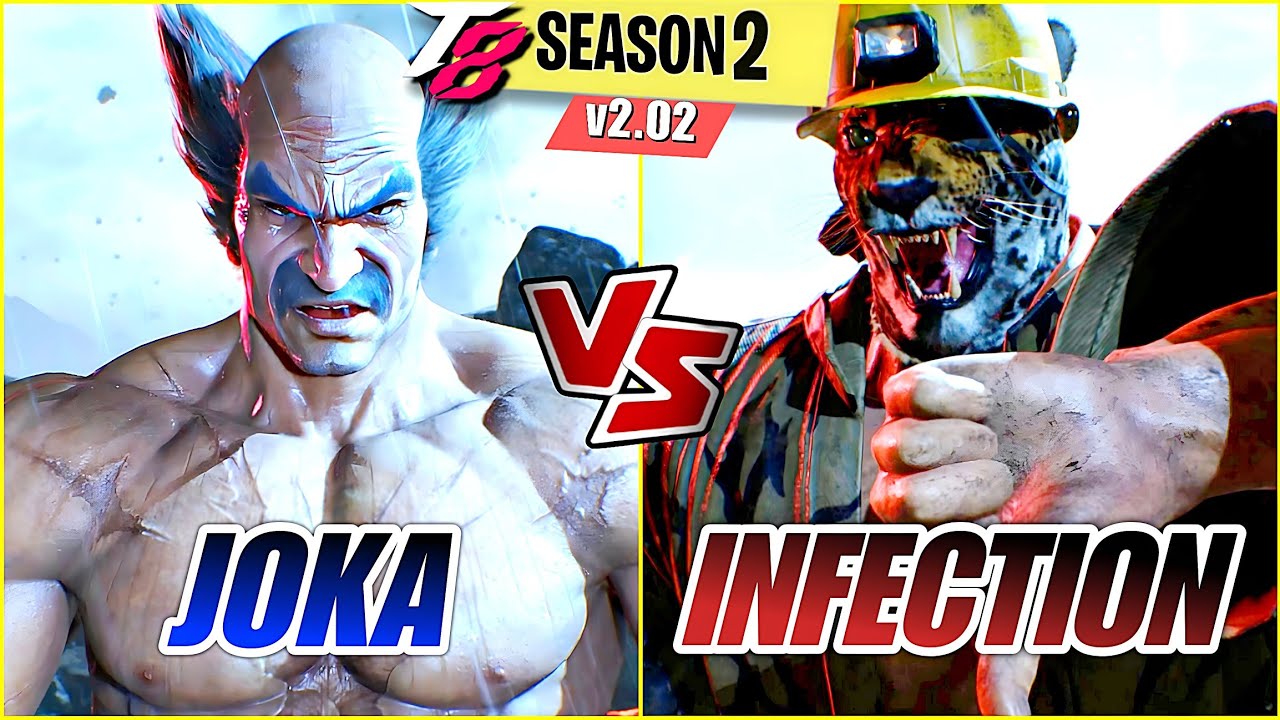 Tekken 8 High Level Matches | JOKA (Heihachi) vs INFECTION (King)