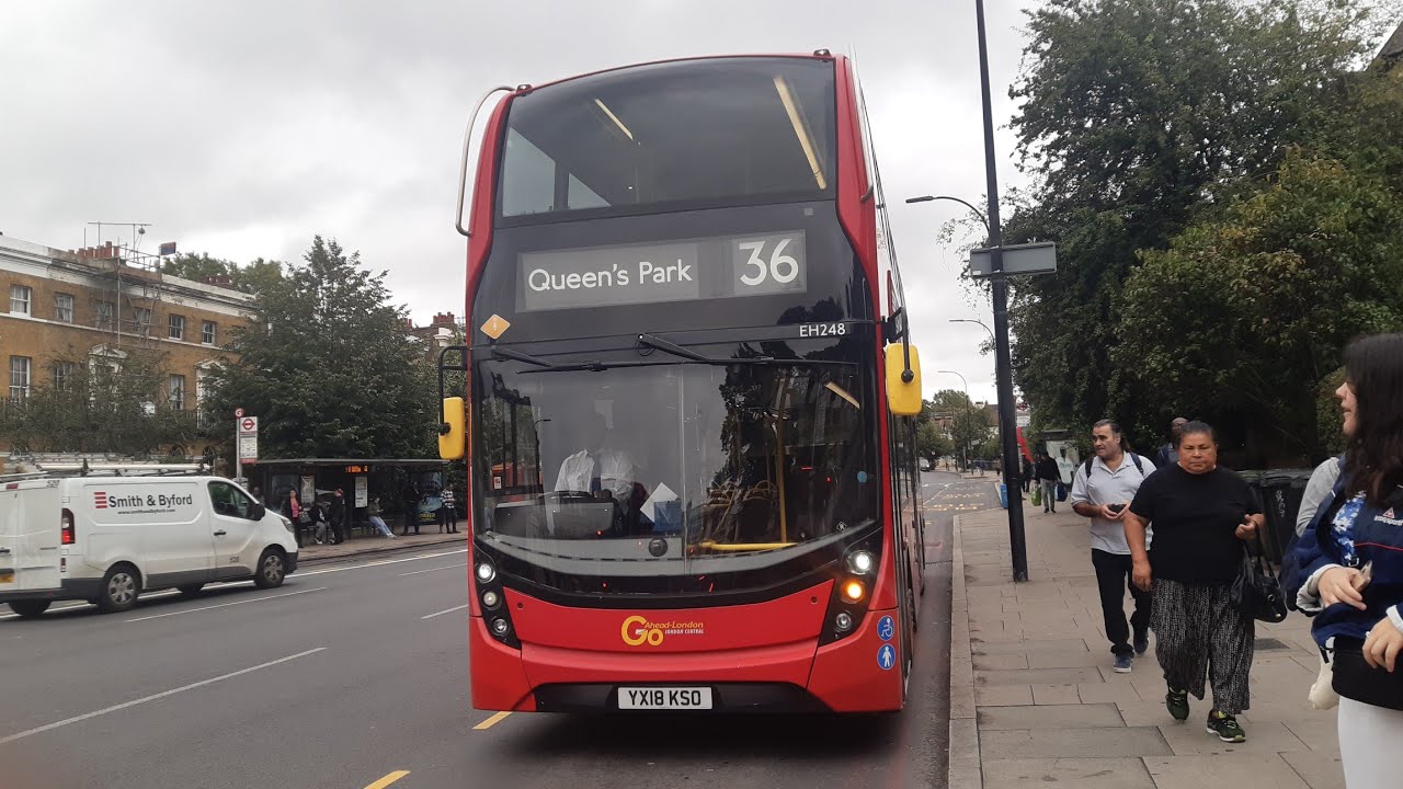 Shabby FRV - TFL Bus Route 36: New Cross Gate - Queen's Park | Enviro 400H MMC - Go Ahead L. General
