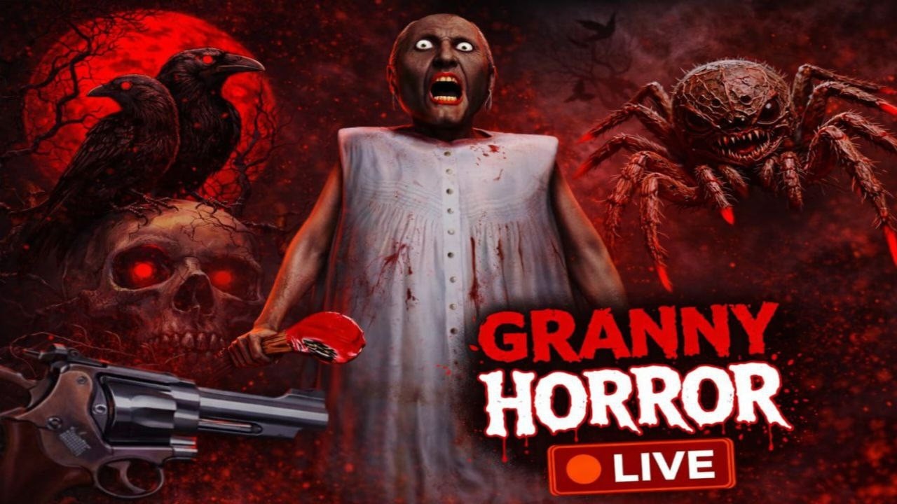 🔴 Real Horror Night With Granny 👻 | Live Gameplay #granny #horror #video