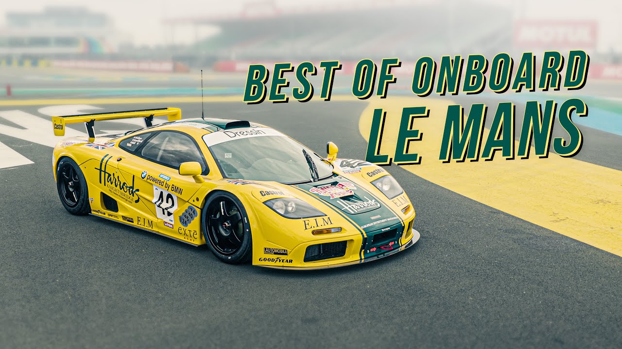 Onboard: Endurance racing legends on Le Mans - Highlights - HQ engine sounds