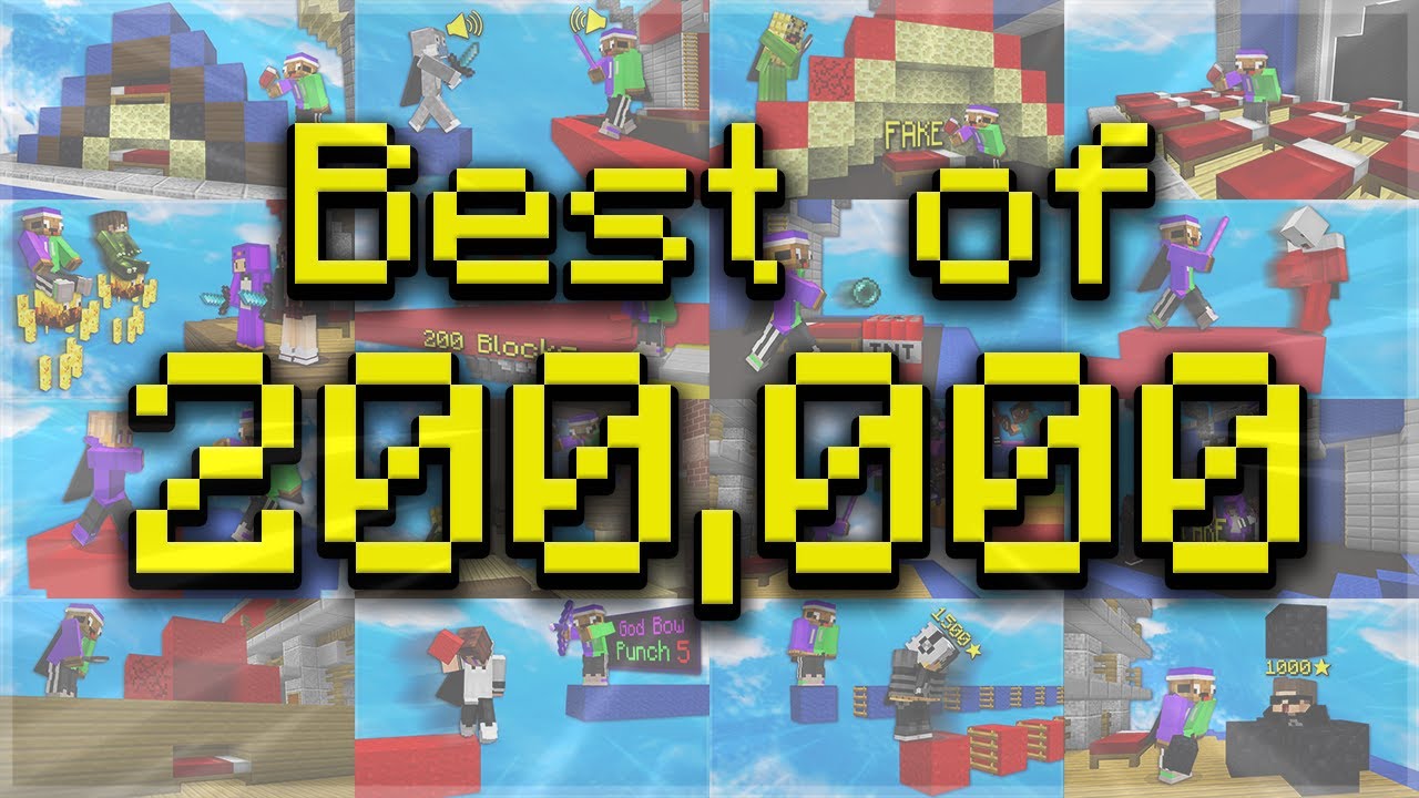 Zyph's BEST OF 200,000!   Bedwars & The Bridge