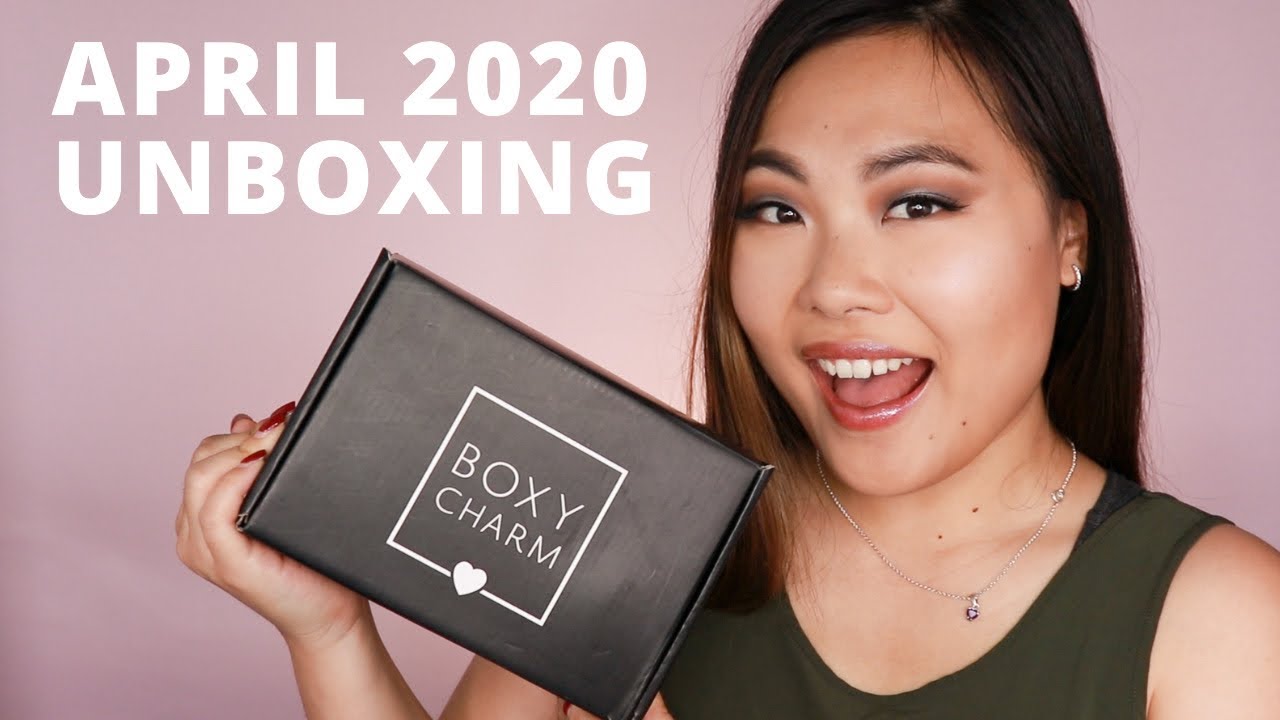 APRIL 2020 BOXYCHARM UNBOXING & TRYON