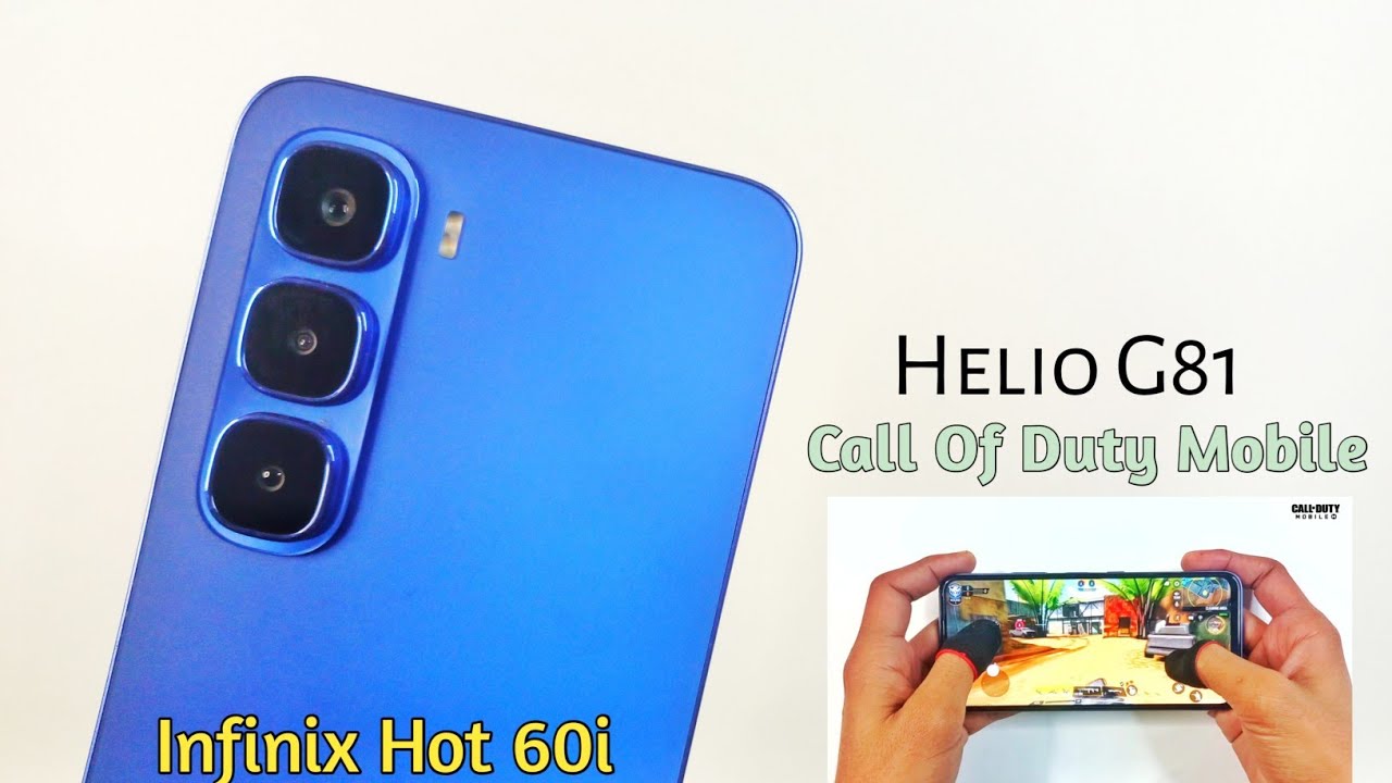Infinix Hot 60i | Game Play & Review | Call Of Duty Mobile, Graphics Test, Helio G81, Ram +6GB