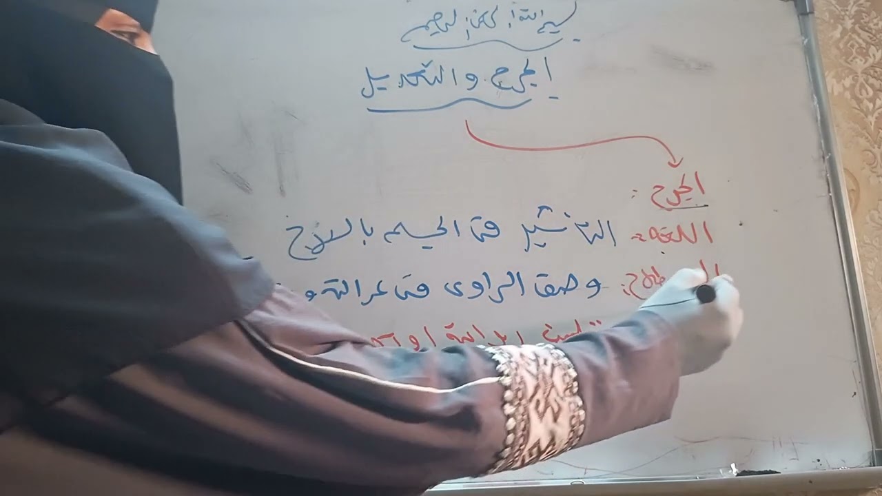 تبسيط الجرح والتعديل (١)..مقدمة في تعريف الجرح والتعديل...شرح كتاب ضوابط الجرح والتعديل..د/رقية