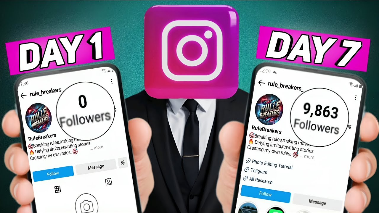 I Tried 7 Days Instagram Challenge (Shocking Result)😱