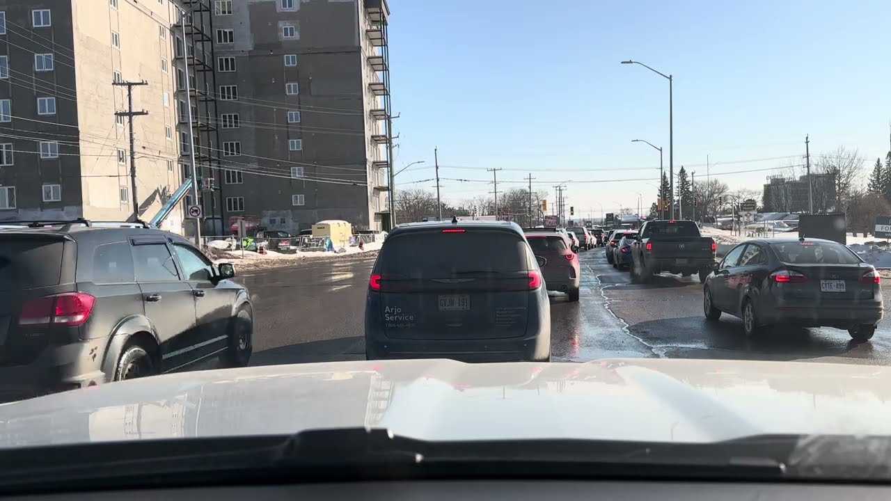 POV:  Gt. Northern Rd., Sault Ste Marie, ON, CAN | March 5th, 2026 4:00pm.