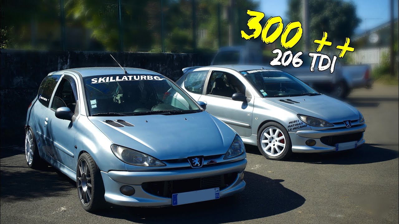 EP16 : PEUGEOT 206 1.9 TDI 🤯 300CV 🚀