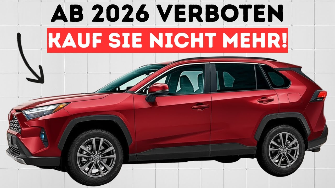 5 SUVs, die 2026 verboten werden: Autobesitzer sind schockiert!