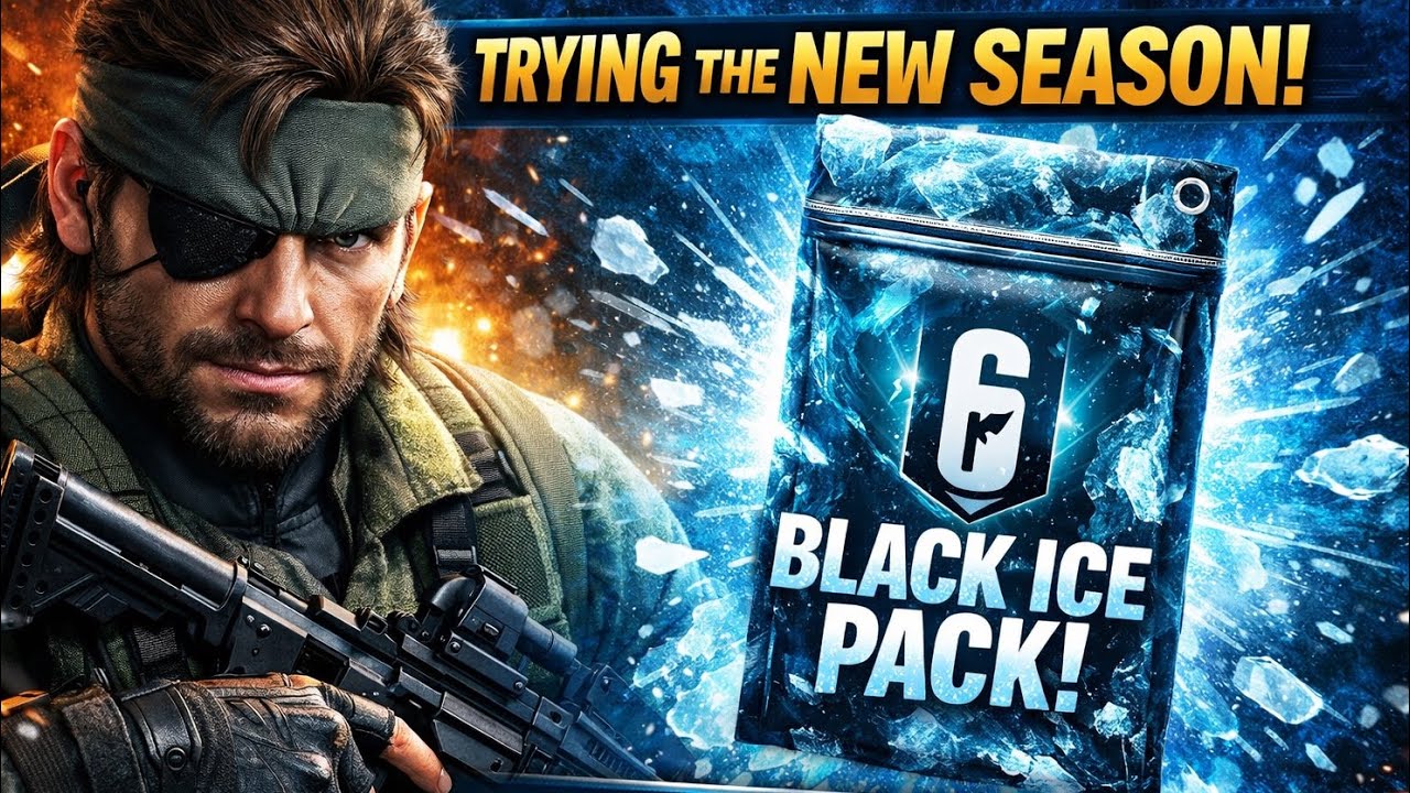 First Game and Thoughts of The New R6 Season and First Black Ice Pack