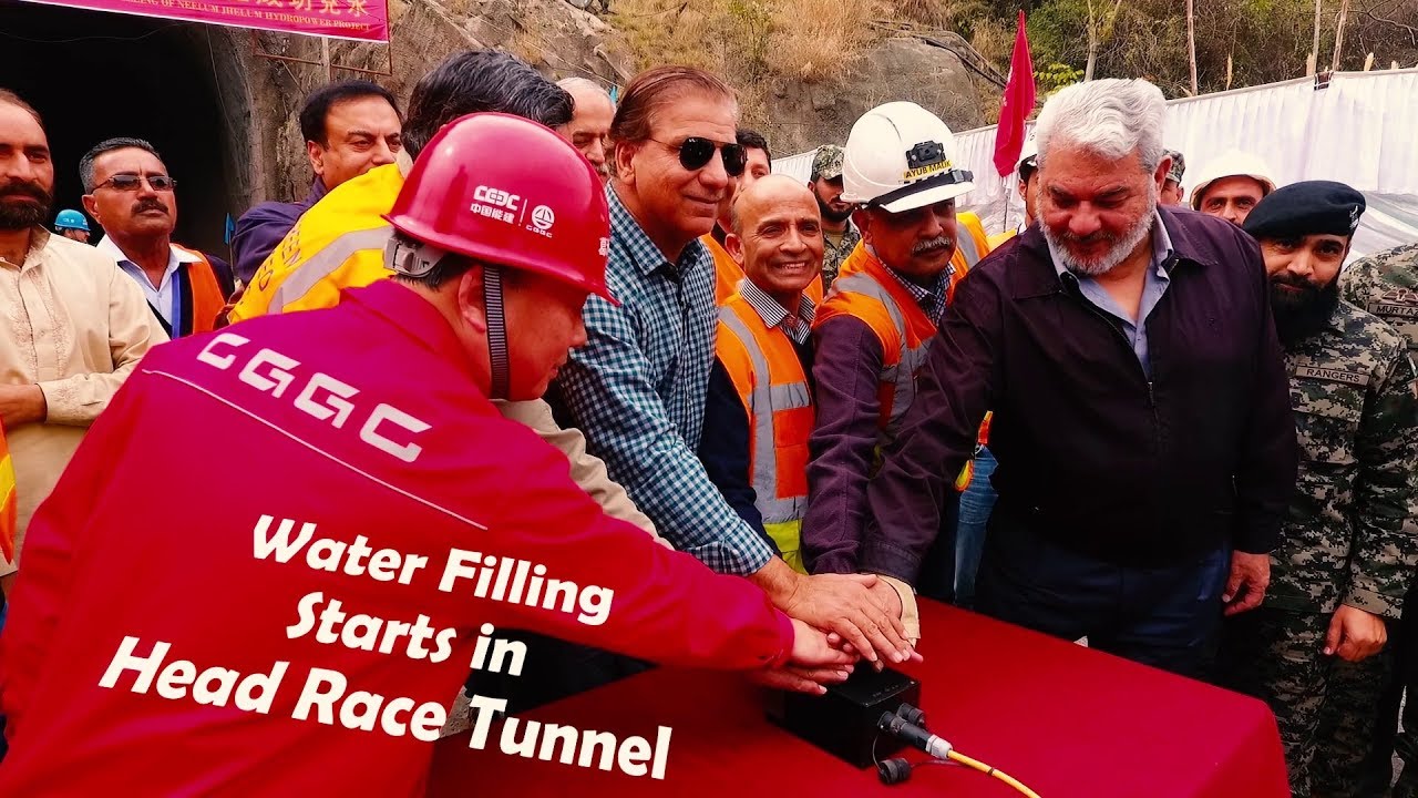 Water filling in Head Race Tunnel of Neelum Jhelum Hydropower Project starts on March 1, 2018
