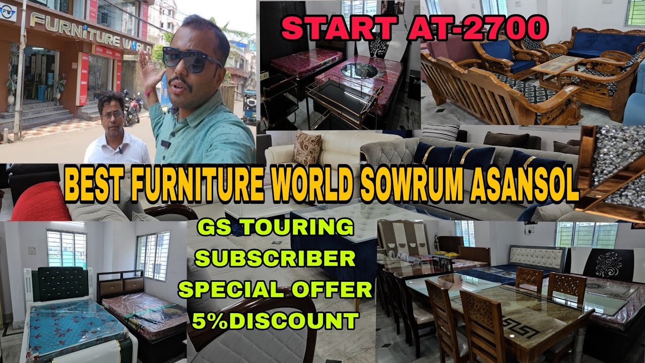 best furnitureshowroom asansol //furniture world