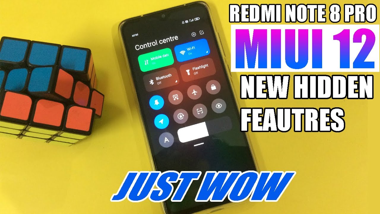 MIUI 12 TOP 10 New Hidden Features | MIUI 12 on Redmi Note 8 Pro Best Features !